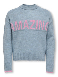 KIDS ONLY "Amazing" Knit Jumper in Teal