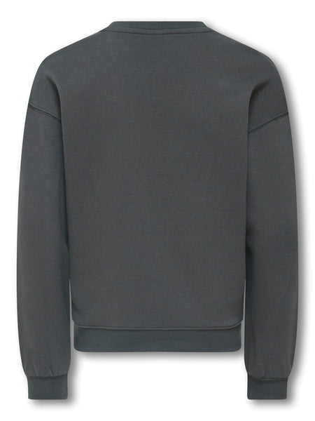 KIDS ONLY Printed "Original" Sweatshirt in Charcoal