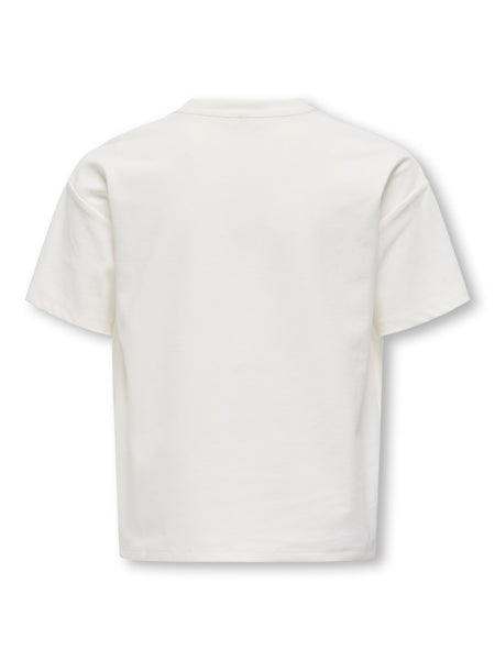 KIDS ONLY Teddy Bear T-Shirt in White