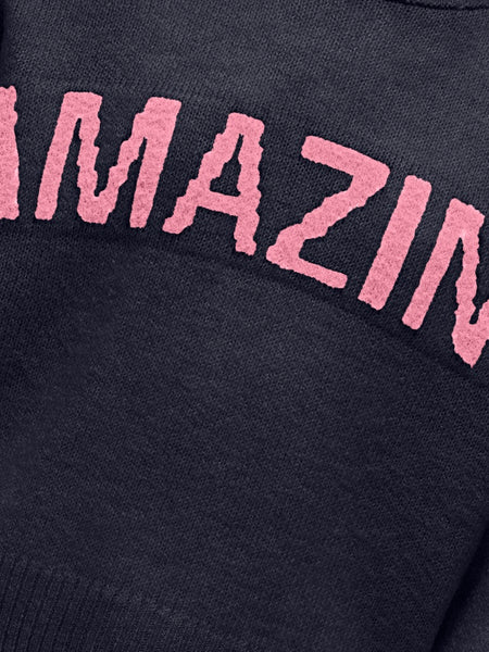 KIDS ONLY "Amazing" Knit Jumper in Navy