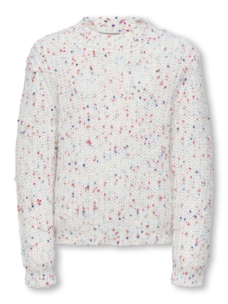KIDS ONLY Multicolour Knit Jumper in Cream