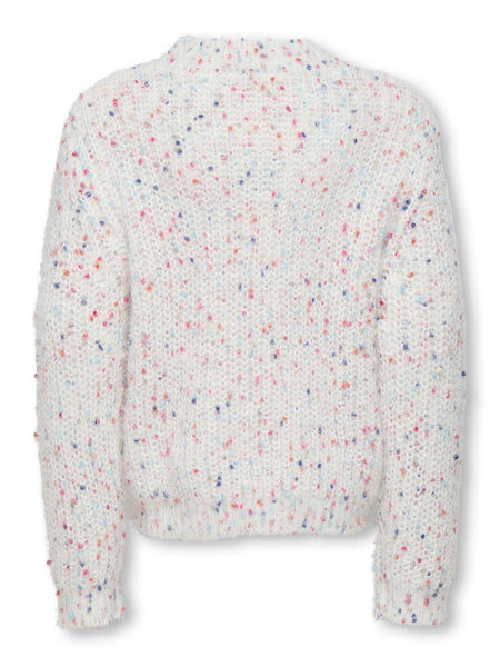 KIDS ONLY Multicolour Knit Jumper in Cream