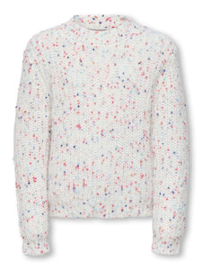 KIDS ONLY Multicolour Knit Jumper in Cream