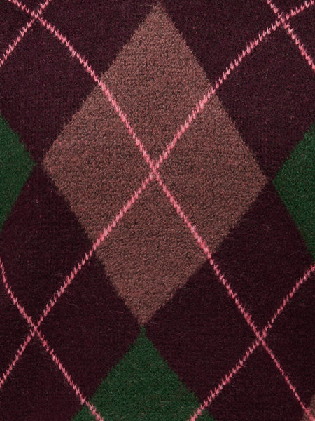 KIDS ONLY Patterned Argyle Jumper in Burgundy