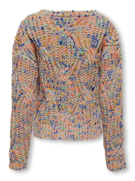 Kids Only Multicoloured Chunky Knit Jumper