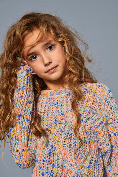 Kids Only Multicoloured Chunky Knit Jumper