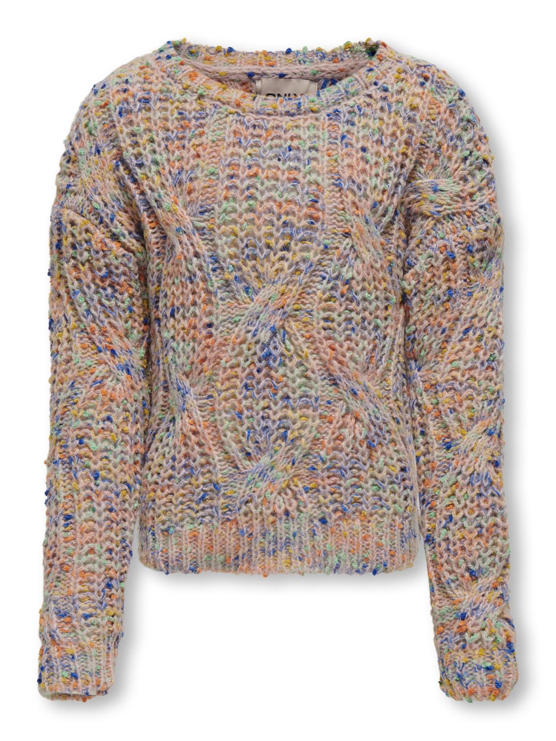 Kids Only Multicoloured Chunky Knit Jumper