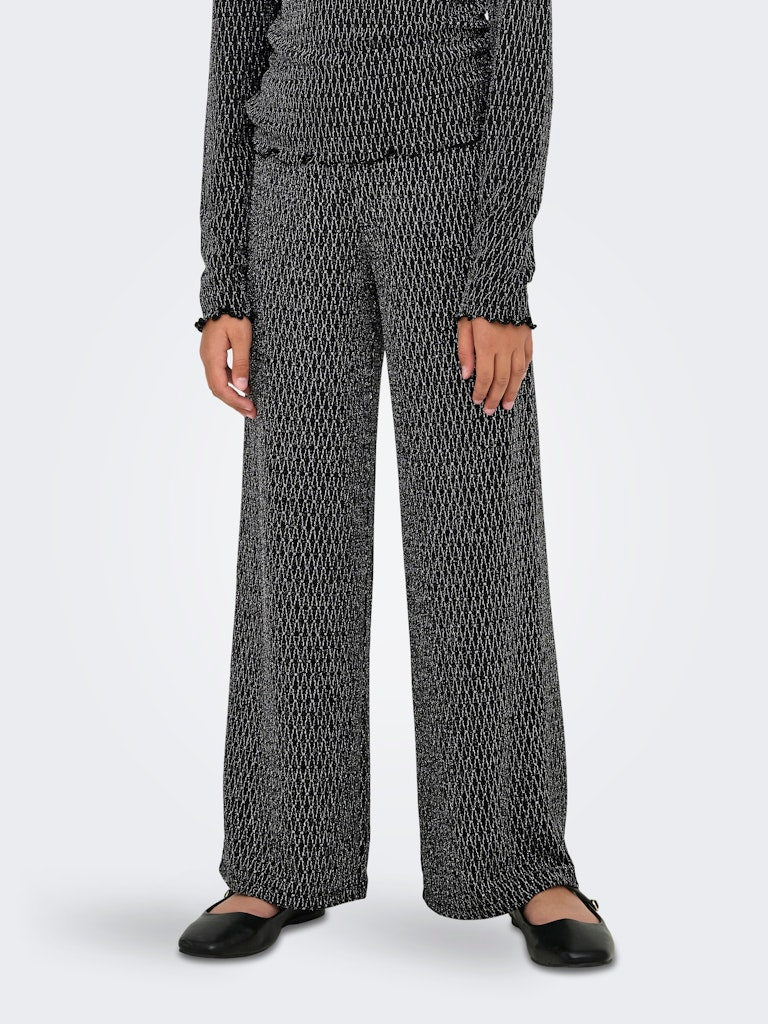 KIDS ONLY Glitter Trousers in Black