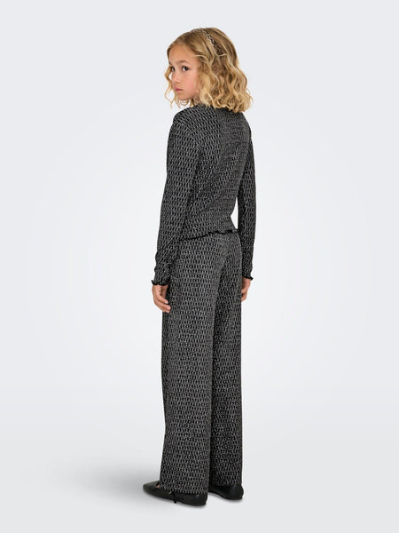 KIDS ONLY Glitter Trousers in Black