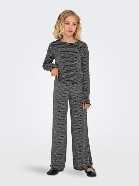 KIDS ONLY Glitter Trousers in Black