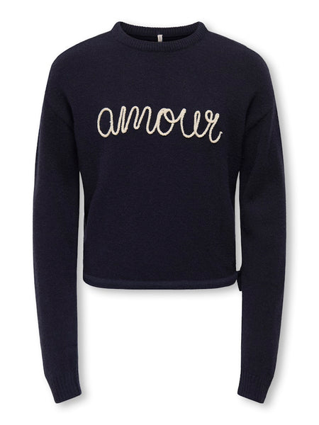 KIDS ONLY "Amour" Knit Jumper in Navy