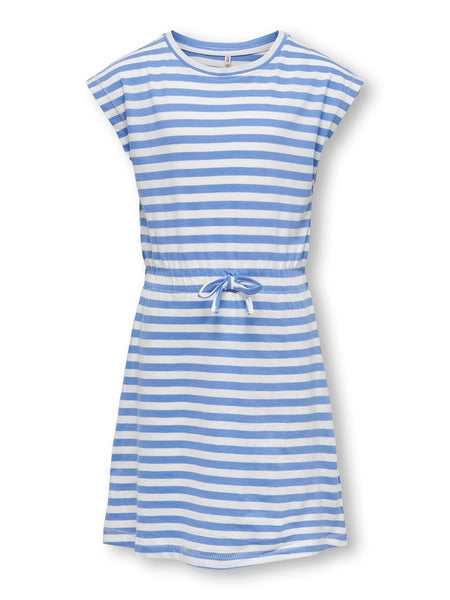 Kids Only Striped T-Shirt Dress in Blue