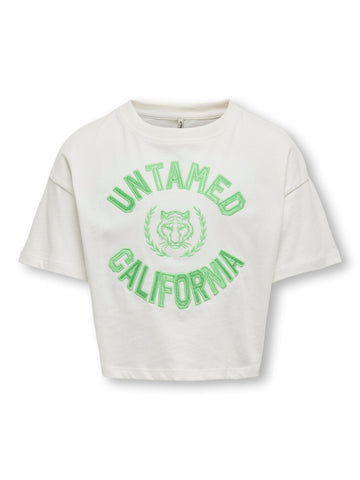 Kids Only Untamed California T-Shirt in White