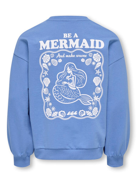 KIDS ONLY "Mermaid" Sweatshirt in Blue
