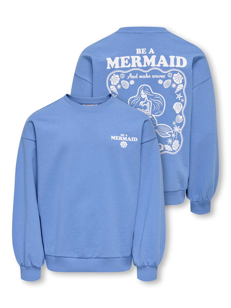 KIDS ONLY "Mermaid" Sweatshirt in Blue
