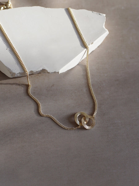 Tutti & Co Unity Necklace In Gold