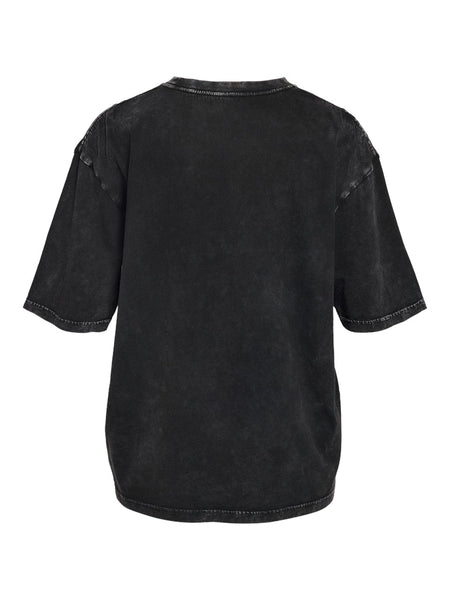 NOISY MAY "Sorry Not Today" T-Shirt in Black