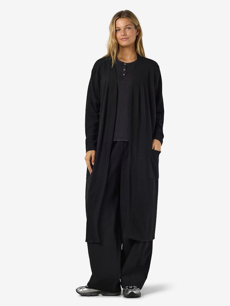 NOISY MAY Long Cardigan in Black