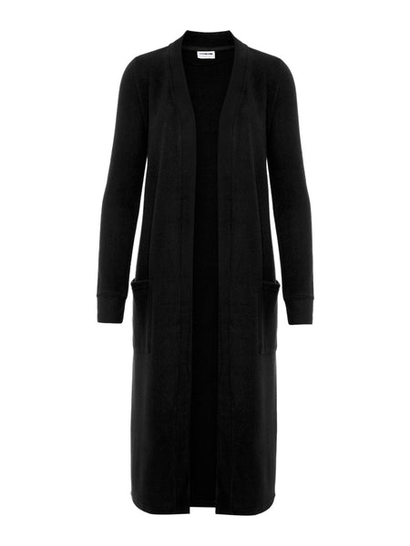 NOISY MAY Long Cardigan in Black