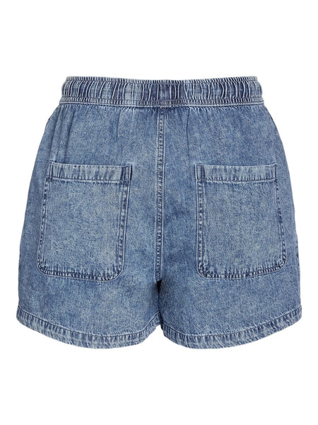 NOISY MAY Denim Shorts in Medium Blue