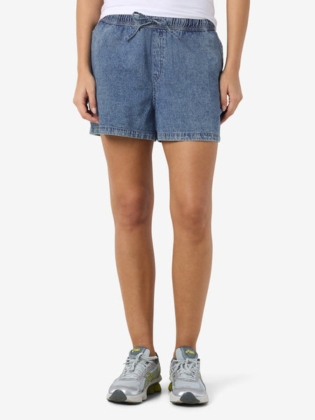 NOISY MAY Denim Shorts in Medium Blue