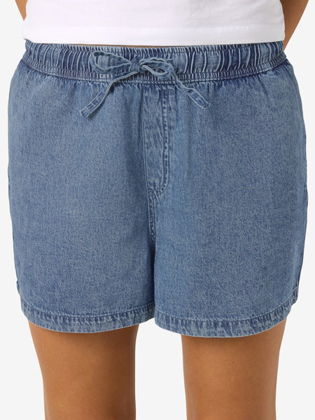 NOISY MAY Denim Shorts in Medium Blue