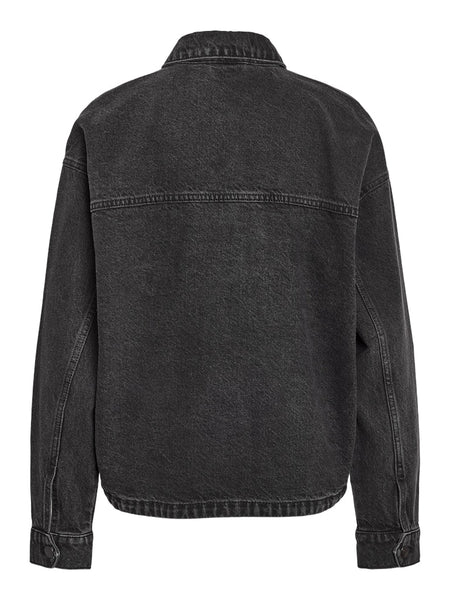NOISY MAY Denim Jacket in Black