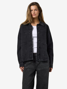 NOISY MAY Denim Jacket in Black