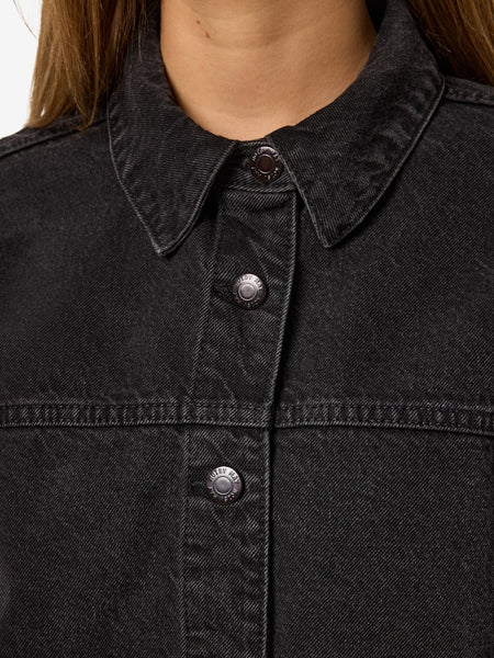 NOISY MAY Denim Jacket in Black