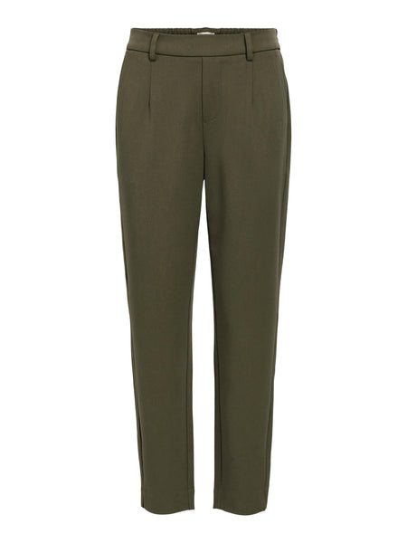 Object Slim Fit Tailored Trousers in Green