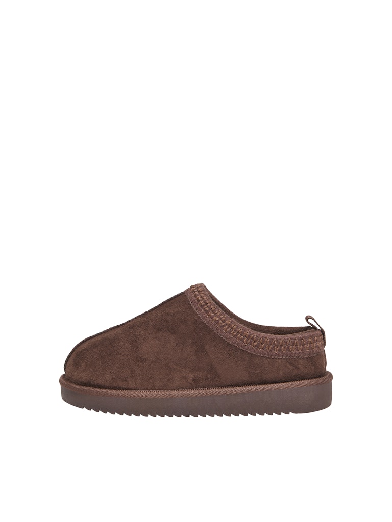 ONLY Teddy Lined Slipper in Brown
