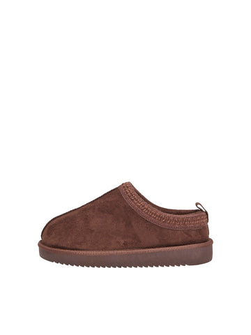 ONLY Teddy Lined Slipper in Brown