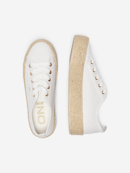 ONLY Espadrille Trainers in White