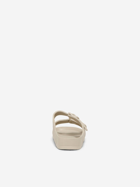 ONLY Double Strap Sandals in Beige