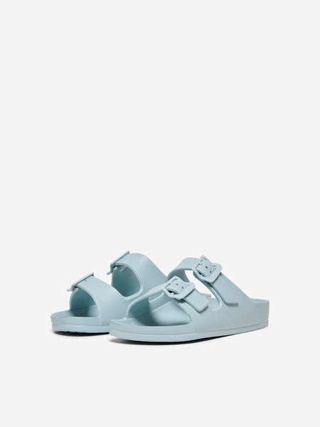 ONLY Double Strap Sandals in Blue