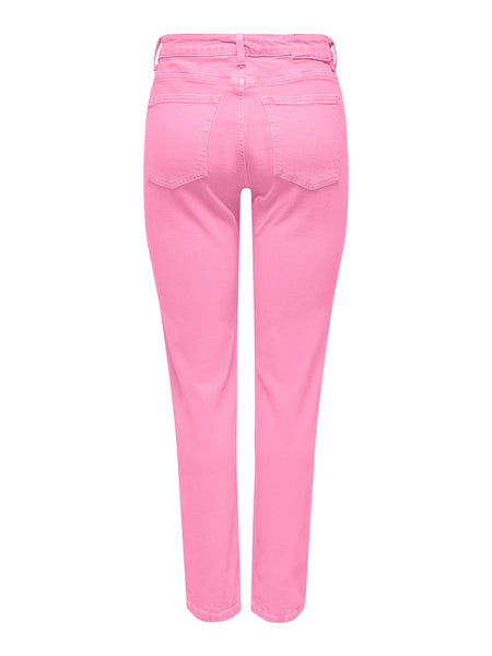 Only Straight Fit Jeans in Pink