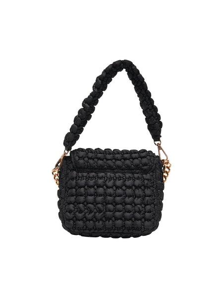 Only Quilted Cross Body Bag in Black