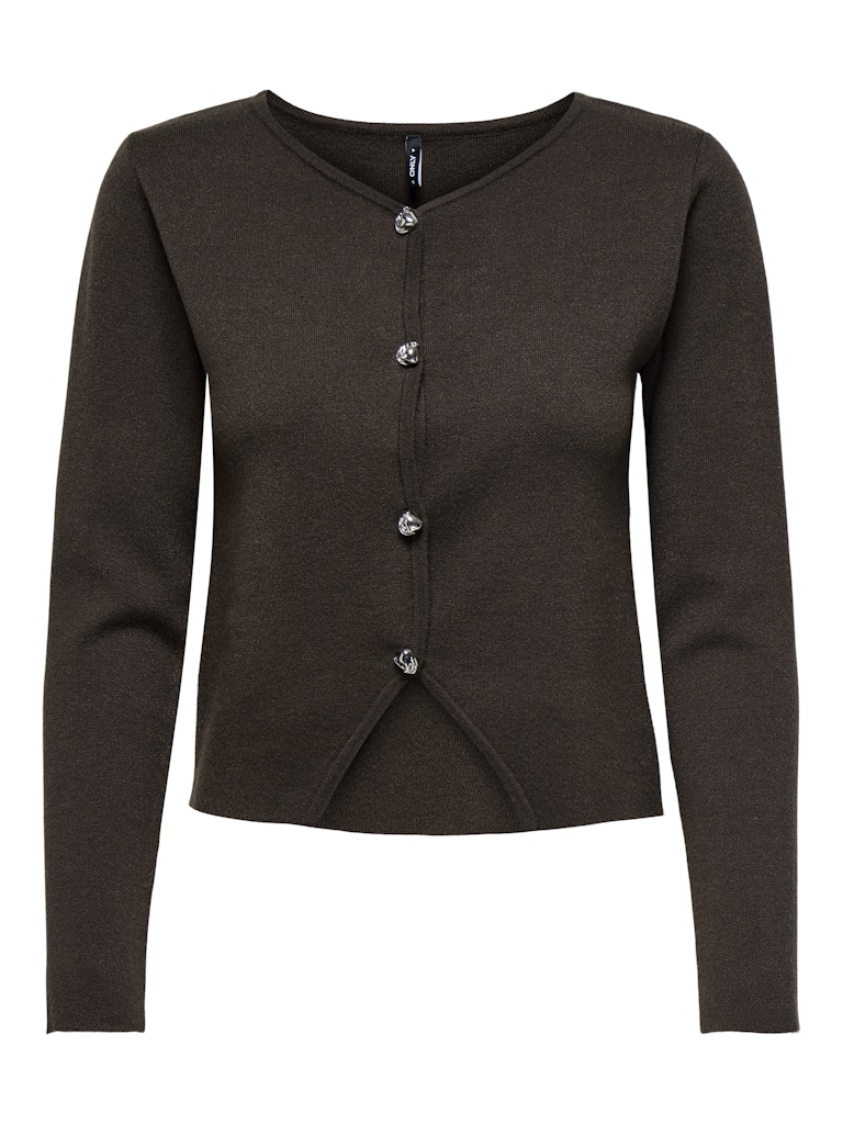 ONLY Short Cardigan in Brown