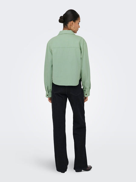 ONLY Short Shacket in Green