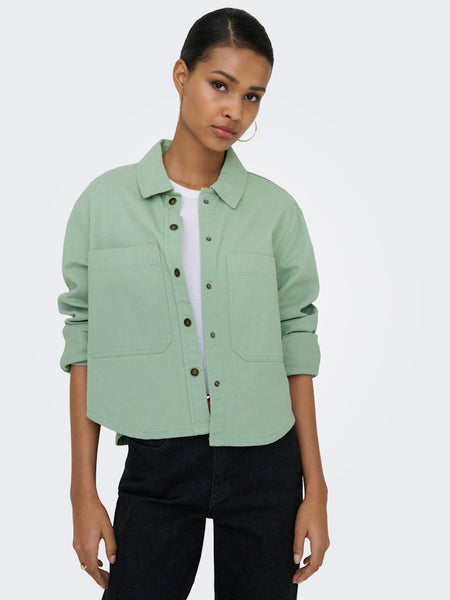 ONLY Short Shacket in Green