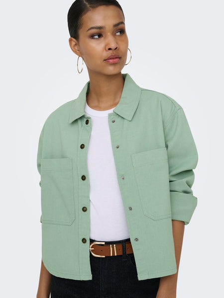 ONLY Short Shacket in Green