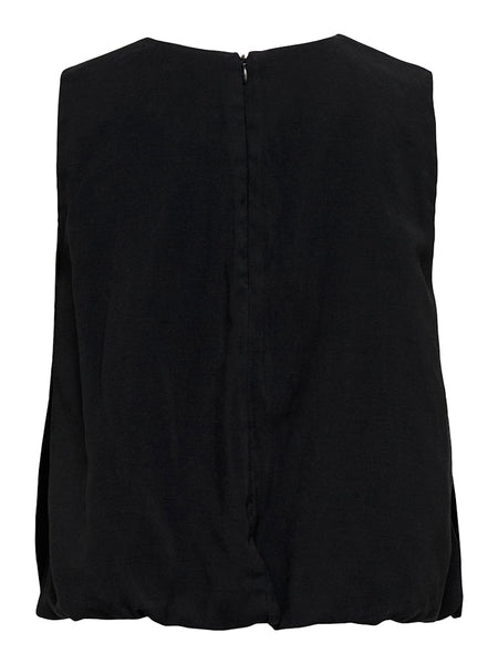 ONLY Sleeveless Balloon Top in Black