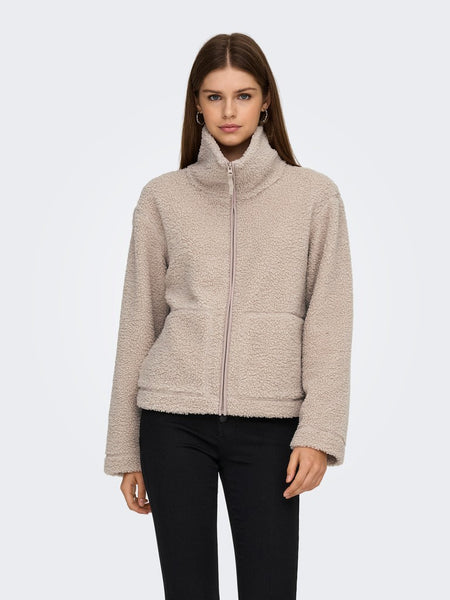 ONLY Teddy Jacket in Beige