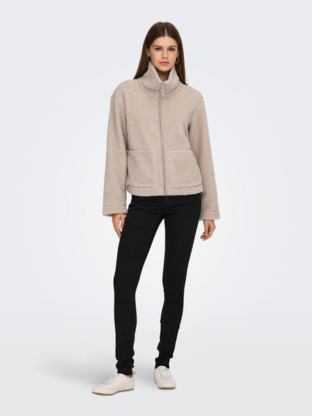 ONLY Teddy Jacket in Beige