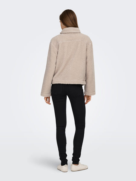 ONLY Teddy Jacket in Beige