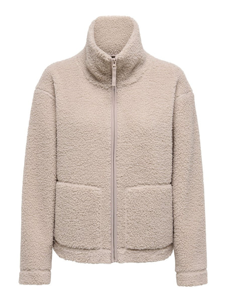ONLY Teddy Jacket in Beige