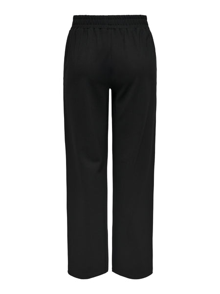 Only Wide Leg Trousers in Black