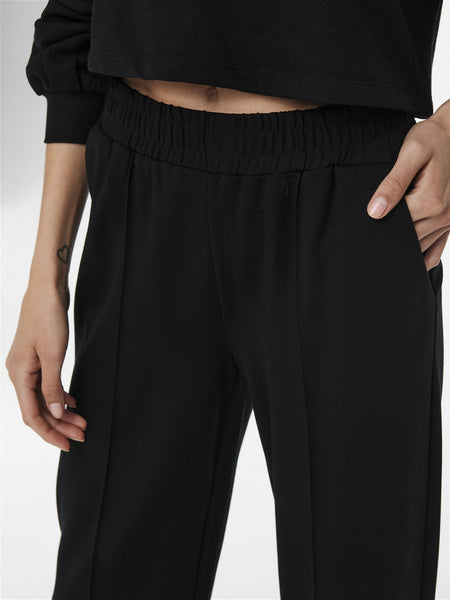 Only Wide Leg Trousers in Black