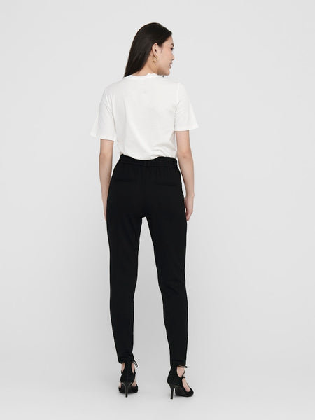 ONLY Slim Fit Trousers in Black