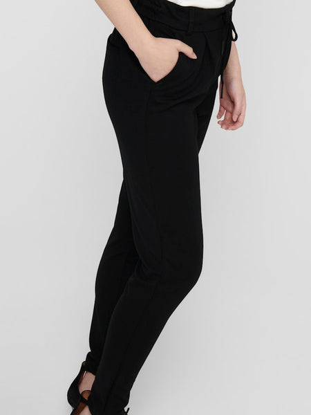 ONLY Slim Fit Trousers in Black